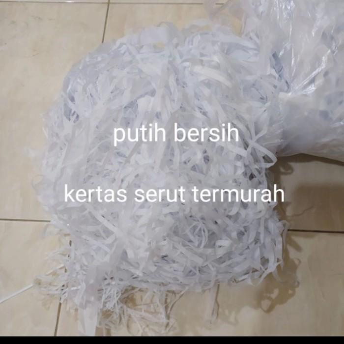 

TERLARIS - SHREDDED PAPER/KERTAS POTONG SANGAT EMPUK PUTIH 1 KG
