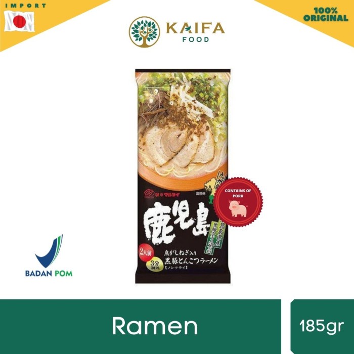 

Grosir Marutai Kagoshima Tonikotsu Ramen 185Gr