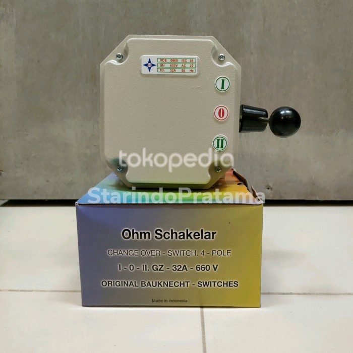 CAM STARTER GENSET 32A OHM SAKLAR GZ