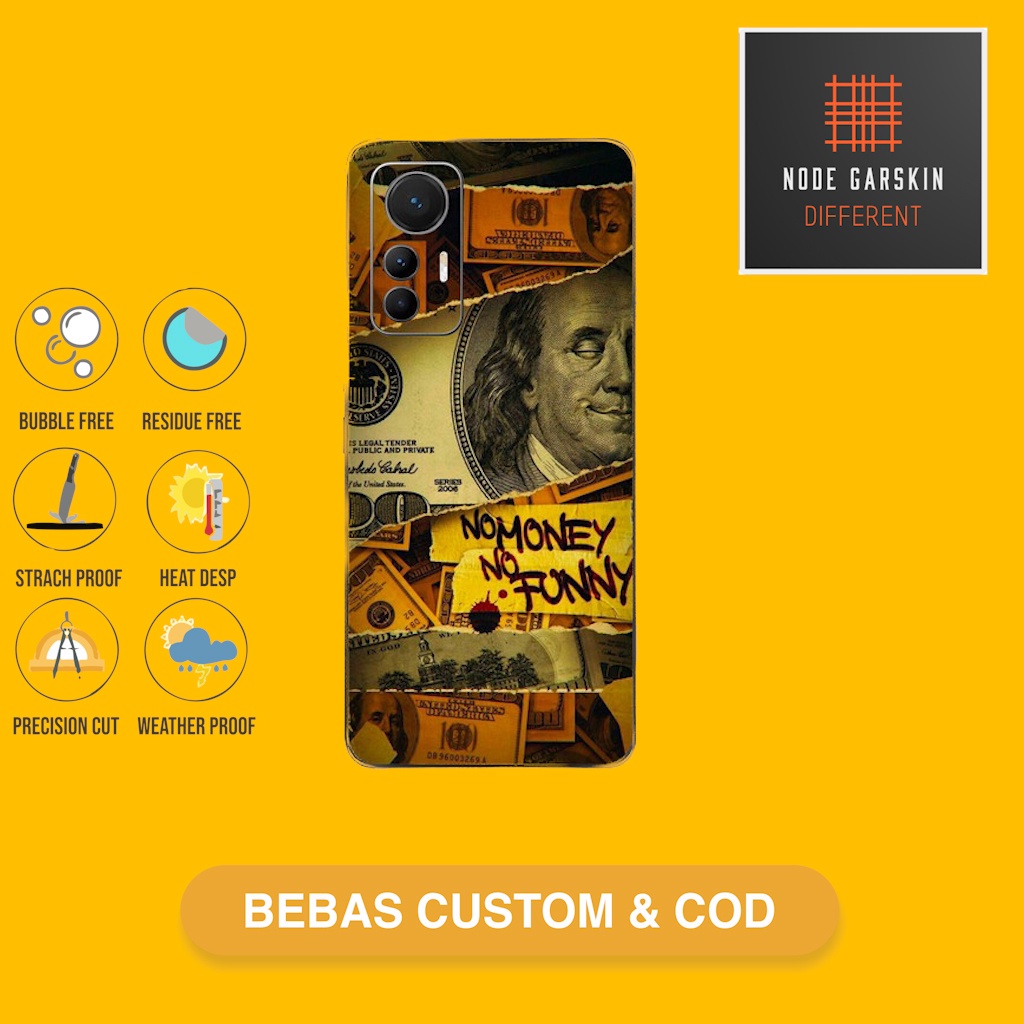 Garskin Skin Vinyl Xiaomi 12 Lite Mi 12 Lite Fullbody Atau Backonly - Bisa Custom - Kode 3 Case Stic