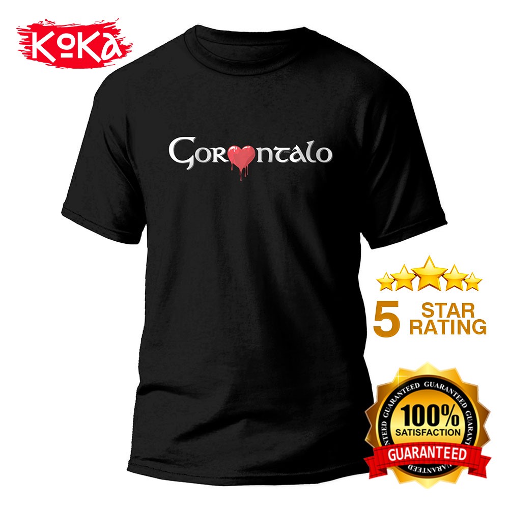 T-Shirt Distro Premium - GORONTALO - Kaos Khas GORONTALO - GTO1