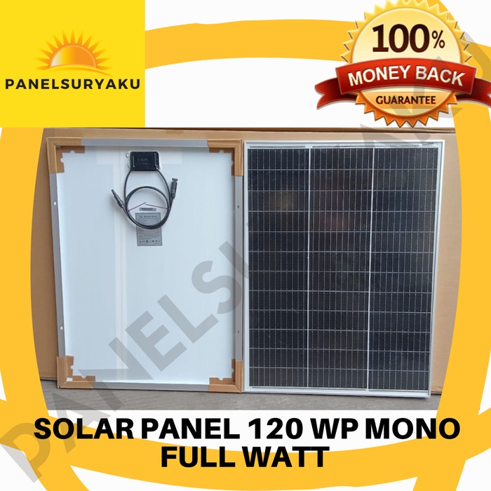 ✅Original Solar Panel Surya Solar Cell Module 120 Wp 120 Watt Mono Maysun Promo Diskon