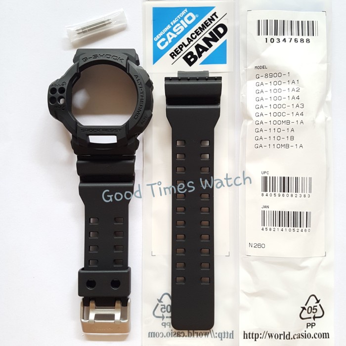 ✅New Ori Paket Strap Bezel G-Shock Gdf-100Bb-1 Gdf 100Bb Gdf 100 Casio Original Berkualitas