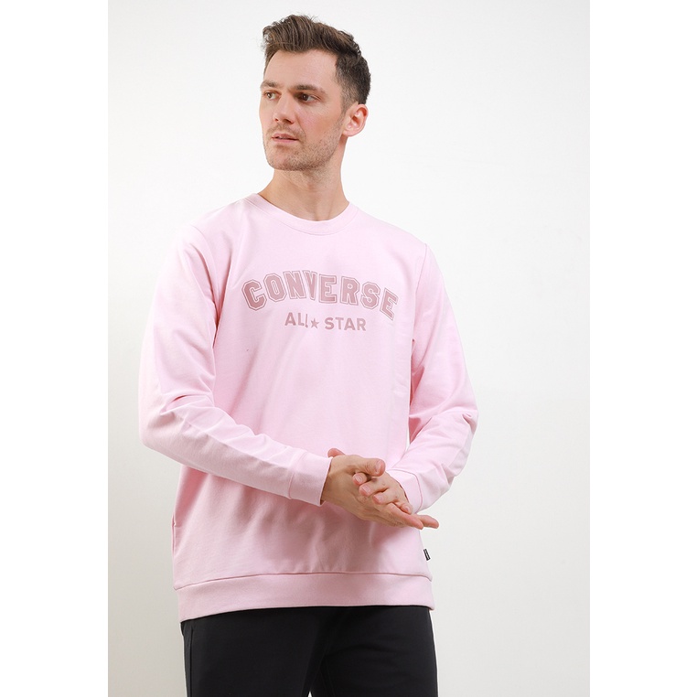 Hoodie Converse Original Wanita Hoodi Material 80% katun, 20% poliester tidak transparan, tebal, dan