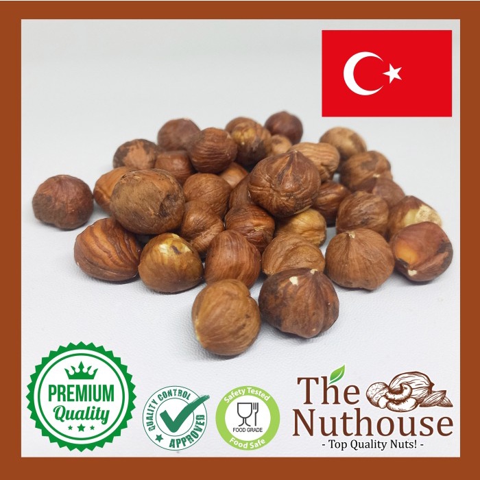 

1kg RAW Hazelnut / Kacang Hazelnut Mentah [Premium]