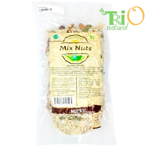 

Mixed Nuts and Seeds TRIO NATURAL 450 gram