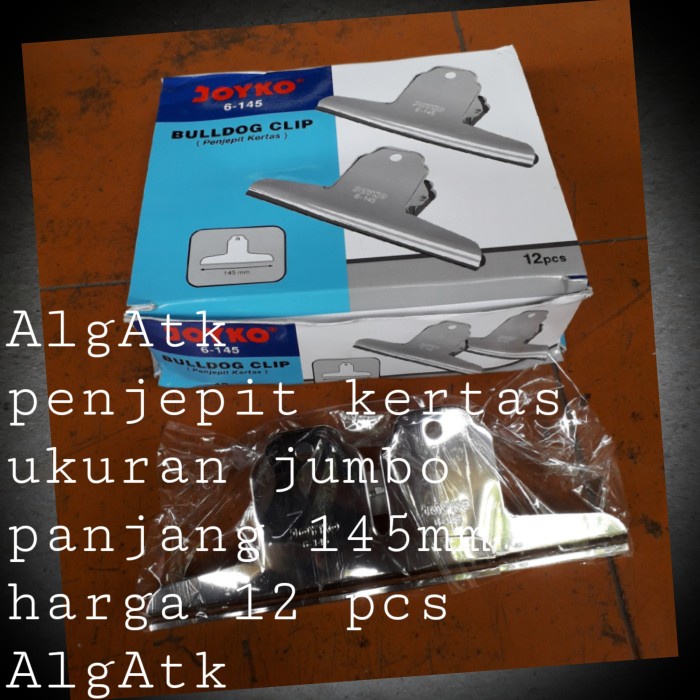 Promo Penjepit Kertas Besar. Bulldog Clip.