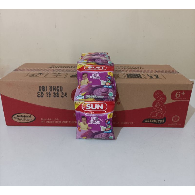 

Bubur Sun Ubi Ungu 20 Gr / 1 Dus / 80 Sachet