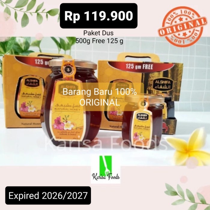 

Madu Al Shifa Promo Bundling 500Gr + 125Gr (Dus Sesuai Gambar)