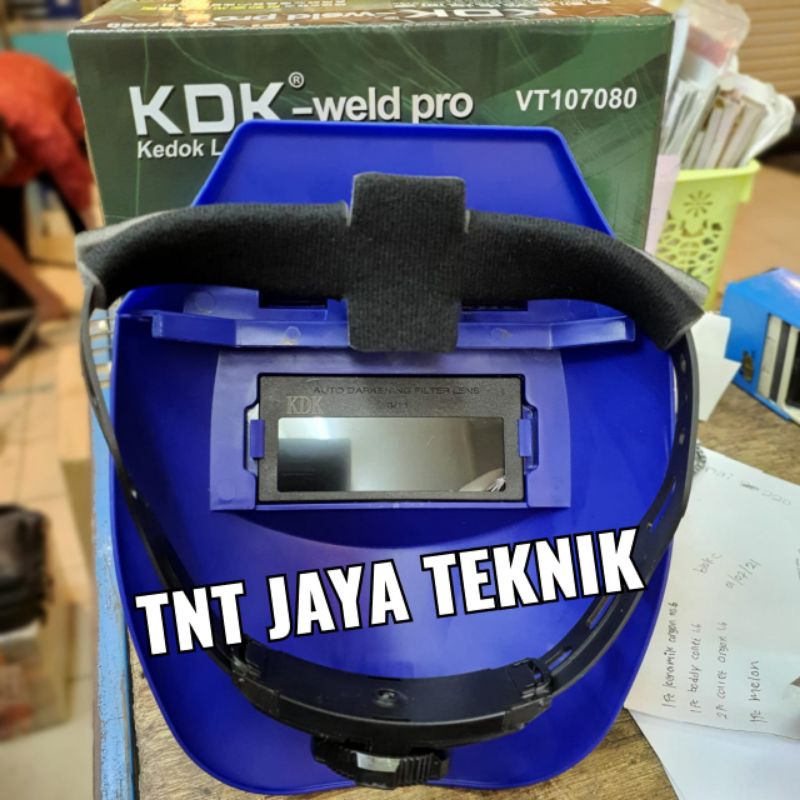 Kdk Kedok Las Otomatis/Tog Las / Helm Las Auto Kdk / Kedok Las Kdk