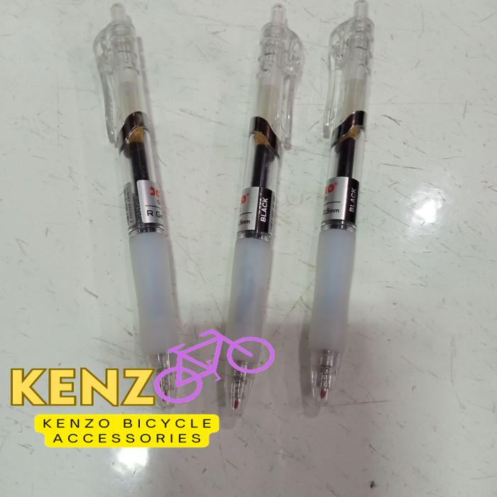 

1 BUAH PULPEN 0.5 MM BALL LINER SIGN GEL PEN RETRACTABLE BERKUALITAS BEST QUALITY !!