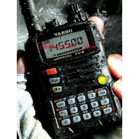 Radio Ht Handy Talky Yaesu Vx- 6R All Band Waterproop