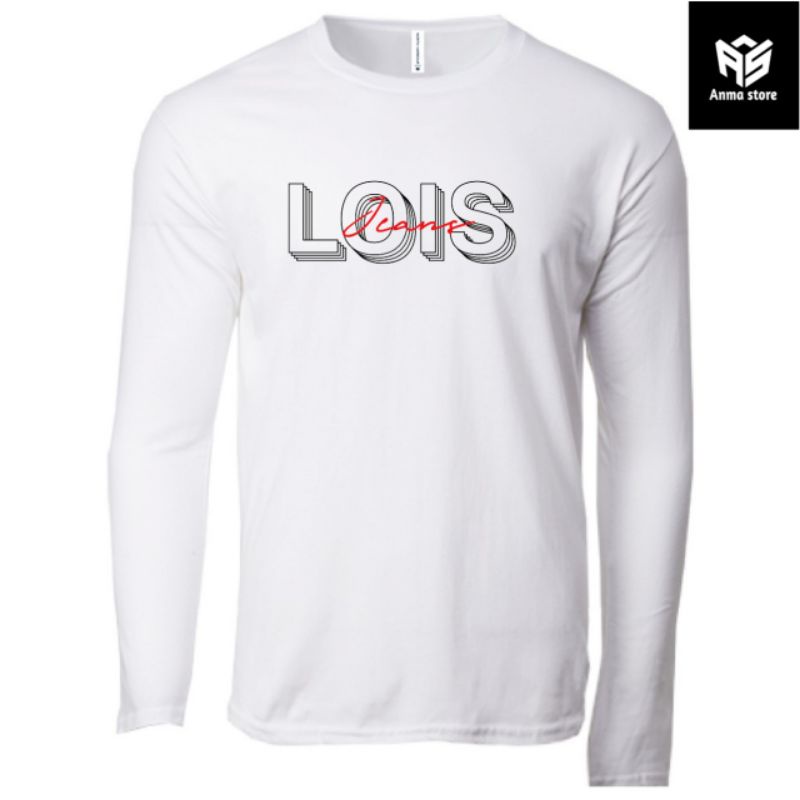 Kaos Tshirt Lengan Panjang Lane Lois