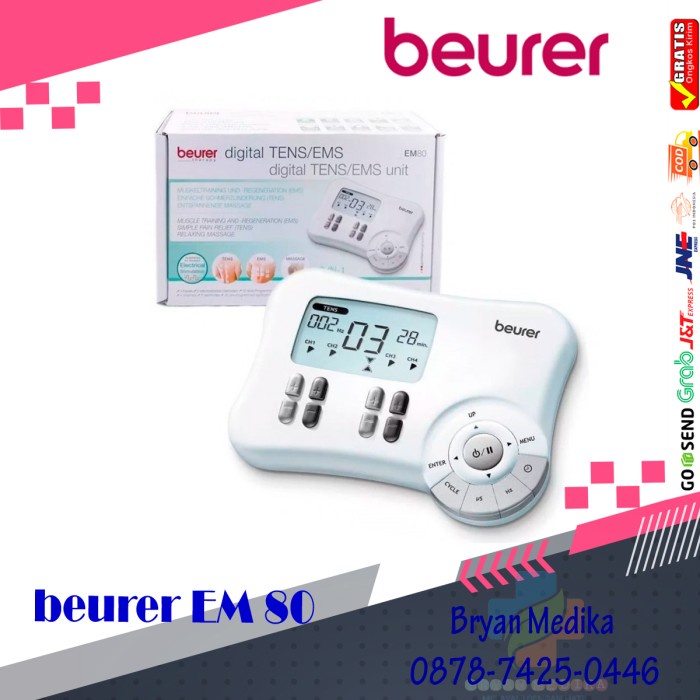 beurer em 80 - digital tens ems massage em-80 garansi resmi 5 tahun Erin MI