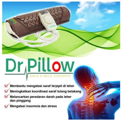 Dr PILLOW Bantal Terapi Kesehatan Pinggang dan Leher Dr. Pillow Erin MI