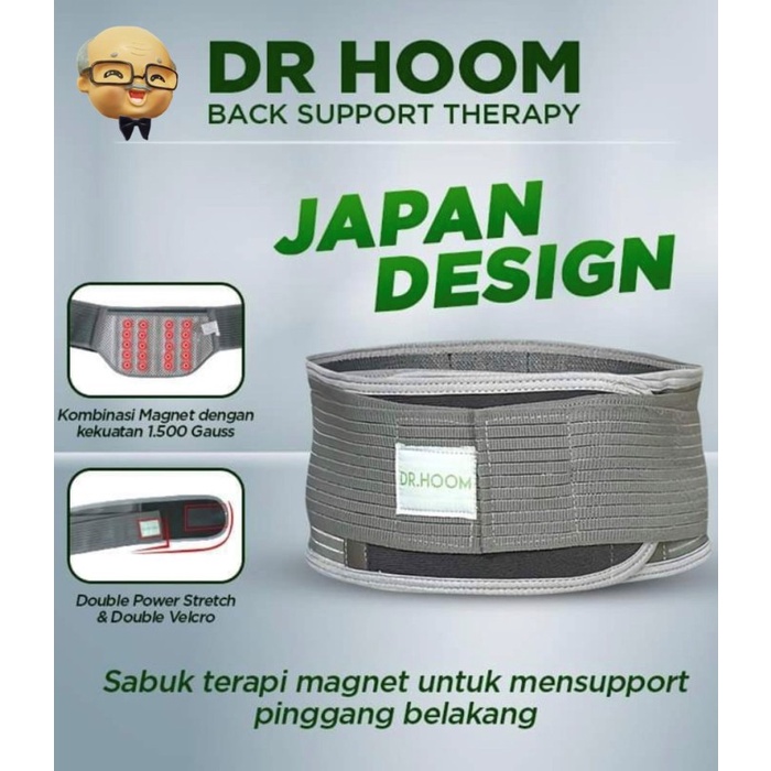 Ready Dr Hoom Back Support Geemax Paket Bundling