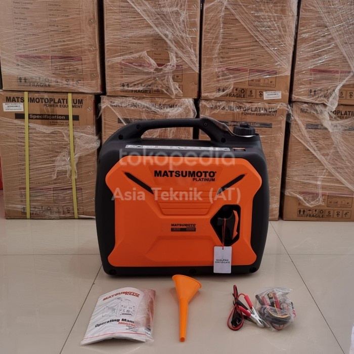 GENSET SILENT INVERTER 2000 WATT MATSUMOTO PLATINUM JAPAN QUALITY