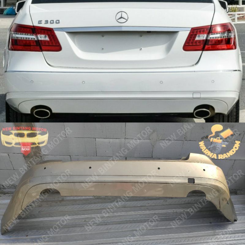 Bumper belakang mercedes E Class W212 2010 2012 original