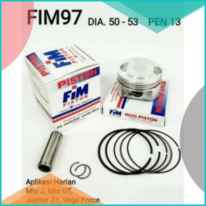 Fim izumi piston kit 52mm pin 13 fim97 - mio j _ jupiter z1 os200 20J