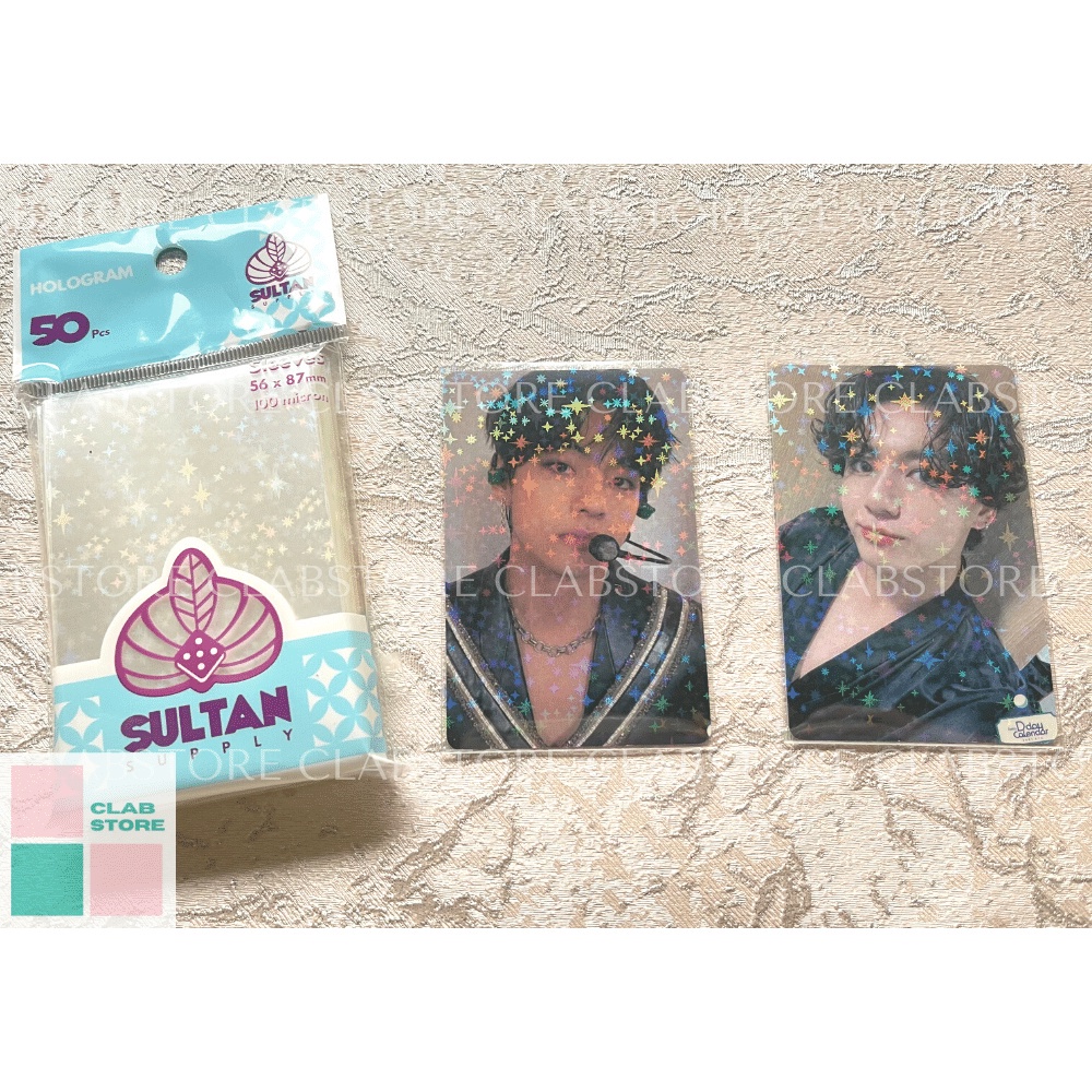 Sultan Sleeve Hologram Holo Amethyst Pc Kpop Photocard Inner Sleeve