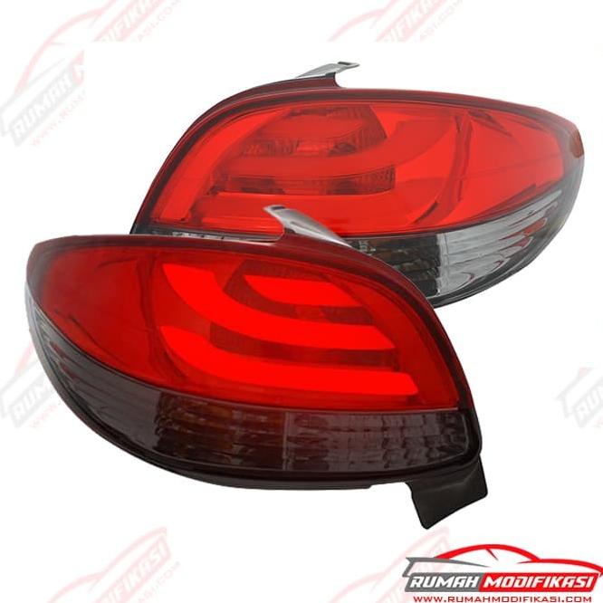 Stop Lamp - Peugeot 206 1998-2004- Light Bar - Red Smoke - Eagleeyes