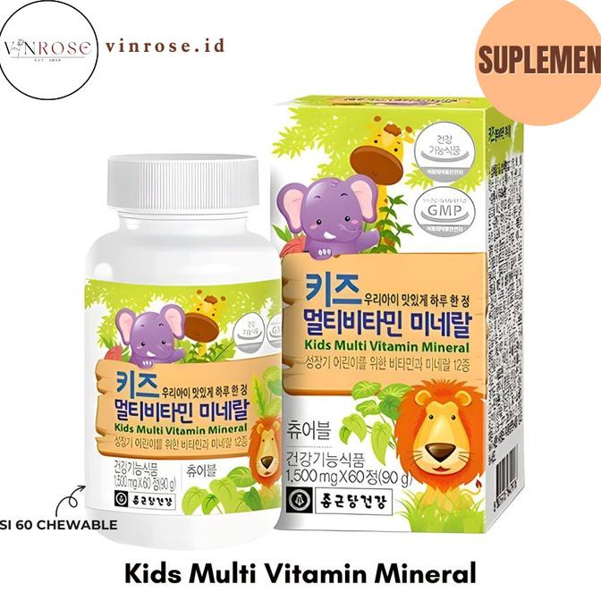 :::::::] Kids Multi Vitamin Mineral Korea/ Vitamin Anak