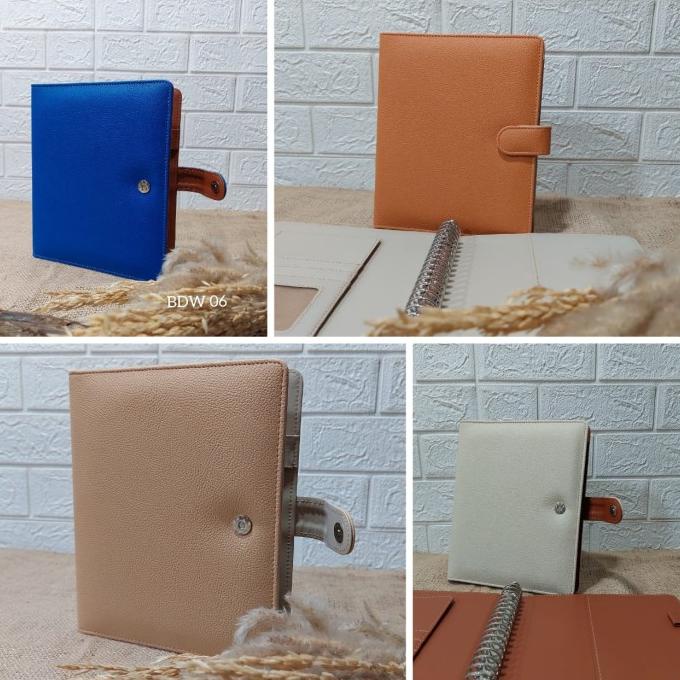 

Binder Polos A5, Binder B5 Dua Warna, Binder Kampus, Binder Kulit