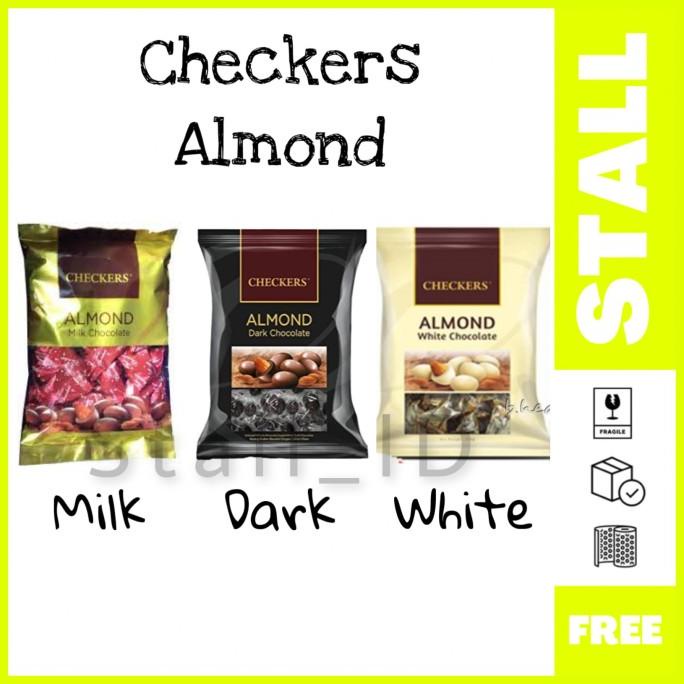 

~~~~~] Coklat Checkers Almond Chocolate 150 gr