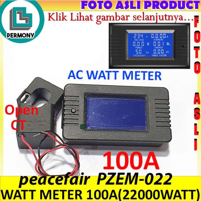 PZEM-022 ENERGY WATT METER SENSOR CURRENT VOLTAGE PZEM022 ARUS TEG