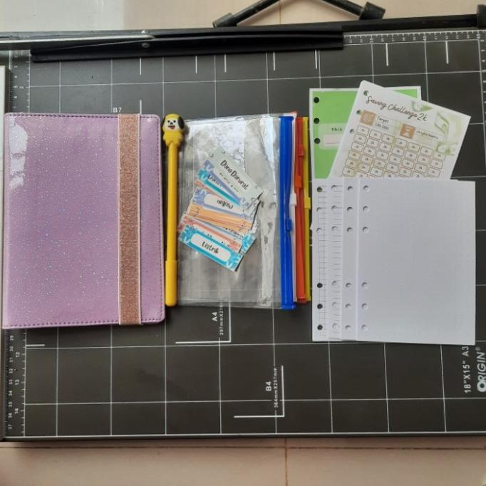 

Paket Binder Keuangan / Budgeting Binder / Money Binder A6 6Ring Part2