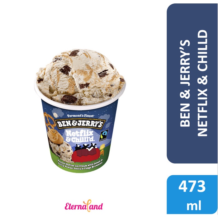 

Ben & Jerry Netflix & Chilld Ice Cream - Es Krim Ben N Jerry Netflix