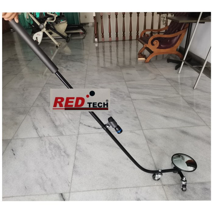 

Inspection Mirror Under Vehicle REDTECH 6 inch roda 3 kaca deteksi bom