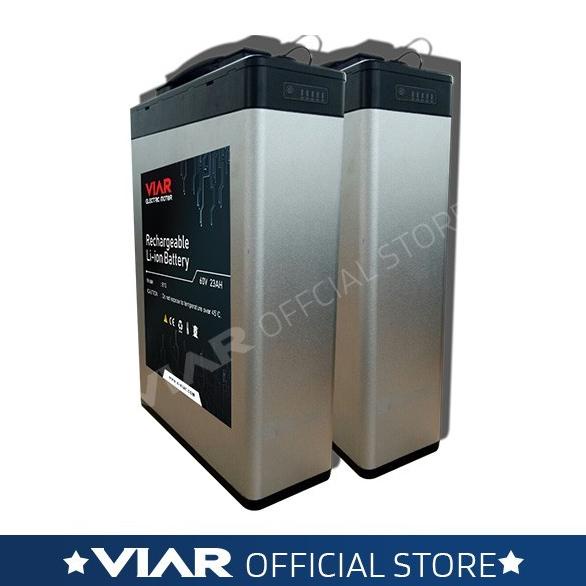 BATERAI / BATTERY LITHIUM MOTOR LISTRIK VIAR NEW Q1