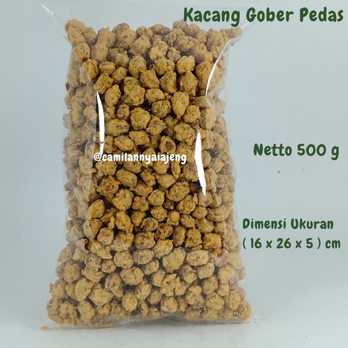 

Kacang Telor Kasar Medan Gober Asin Pedas Manis Gurih Renyah