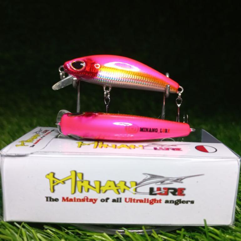 Terlaris UMPAN MINOW PANCING CASTING 6,5GR NEW GEMOII CERRIES (MINANG_LURE) Ultralight casting Murah