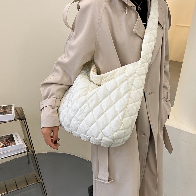 Mismi Demian Bag Tas Selempang Wanita Korea Motif Diamond Sling Bag Perempuan Stylish - 25D