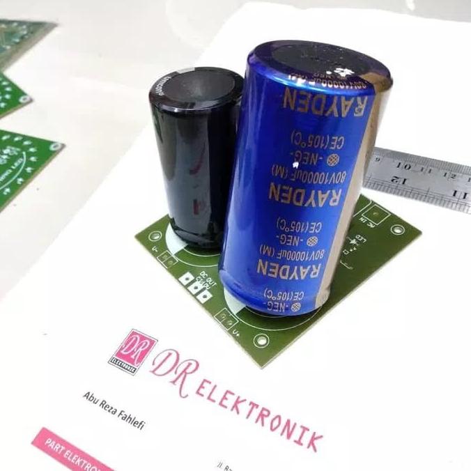 Murah PCB Power Supply PS 2 dua kapasitor capasitor elco besar 10000uf 80v dre3 Berkualitas