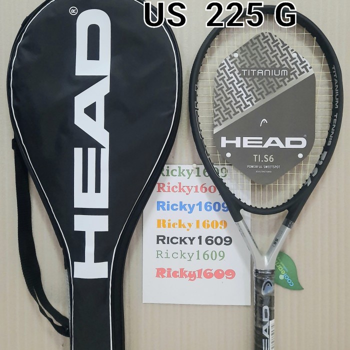 Promo Raket Tenis Head Ti.S6 Us 225 G - Head Ti S6 225 G - Original Head