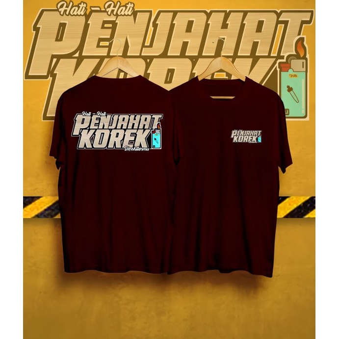 KAOS DISTRO TERBARU KEREN PENJAHAT ROKOK UNIK KATA-KATA