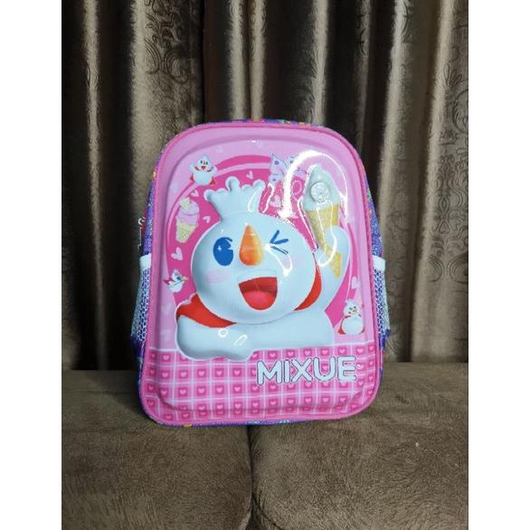 Promo - Tas Anak Paud Perempuan Karakter Tas 3D Ber LED ,.