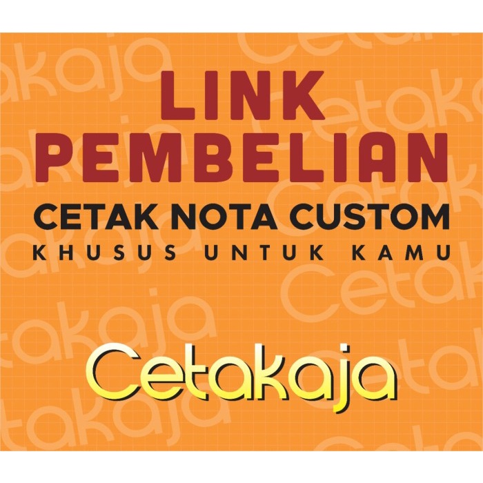 

Promo Link Pembelian Produk (12) Custom Printing - Cetak Aja