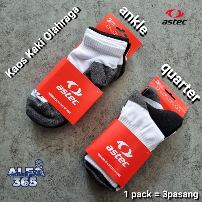Promo Kaos Kaki Olahraga Astec Fresh Isi 3 Terbaru