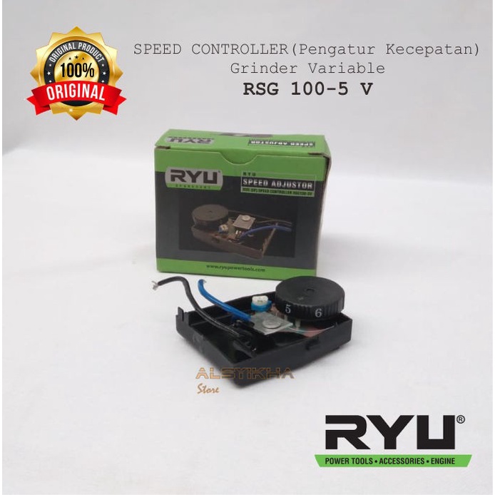 FREE ONGKIR VARIABLE SPEED CONTROL DIMMER PENGATUR KECEPATAN GERINDA RYU RSG100-5 FREE ONGKIR