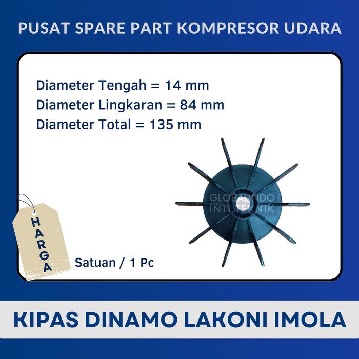 FREE ONGKIR KIPAS FAN DINAMO ELEKTRO MOTOR KOMPRESOR ANGIN LAKONI KECIL FREE ONGKIR