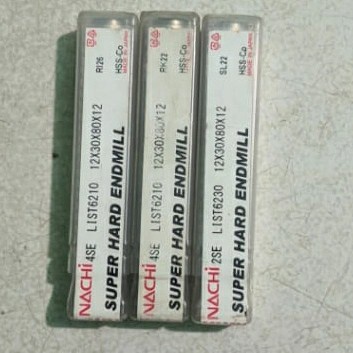 [Ori] Mata Bor Milling Nachi Endmill 12Mm Flute 4 Terbaru