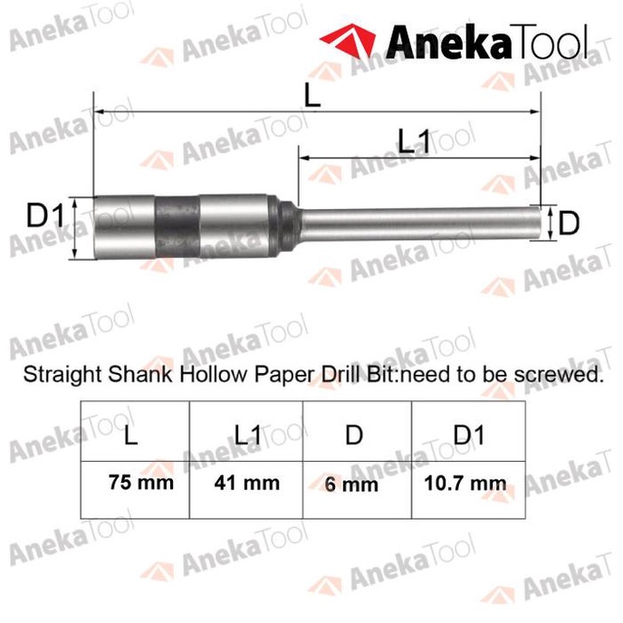 

Mata Bor Kertas Uchida Uk. 5.0 / 5.5 / 6.0 Mm Pembolong Kertas Paper B Kode 206