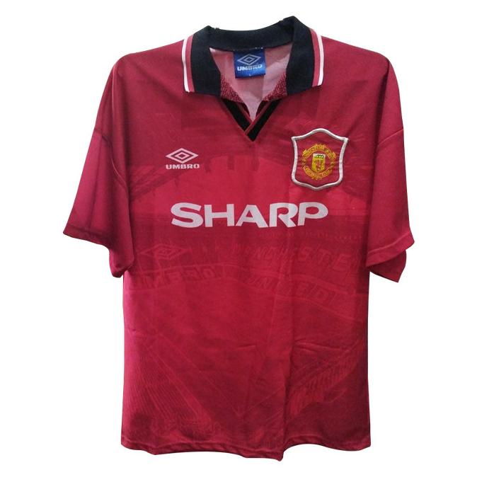 Kaos Jersey Bola Umbro Manchester United Sharp Baju Olahraga Mint Kode 346