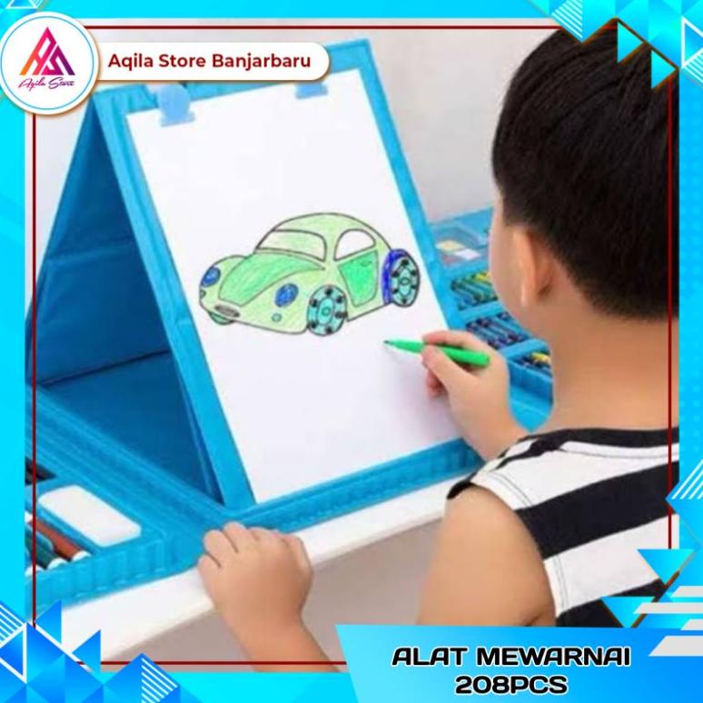 

Sale Alat Mewarnai 150 Pcs / Alat Tulis Set Crayon Colouring / Art Set 150 Pcs / Krayon Mewarnai Anak 150 Pcs / Alat Mewarnai 208 Pcs Murah