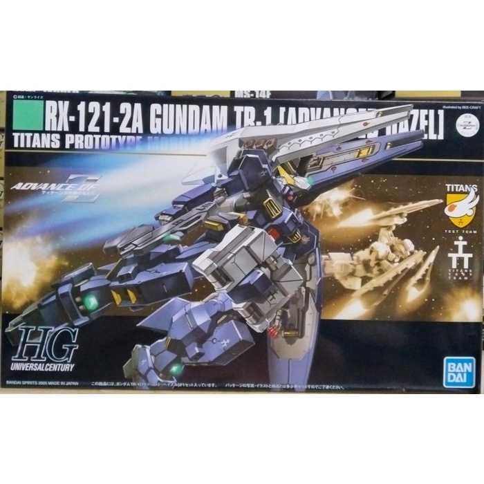 ✅COD Hg 1/144 Hguc Tr-1 Gundam Advanced Hazel Rx-121-2A Bandai Terbaru