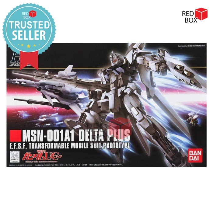 ✅COD Hg Delta Plus Bandai Original Gundam Gunpla 1/144 Hguc 115 Berkualitas